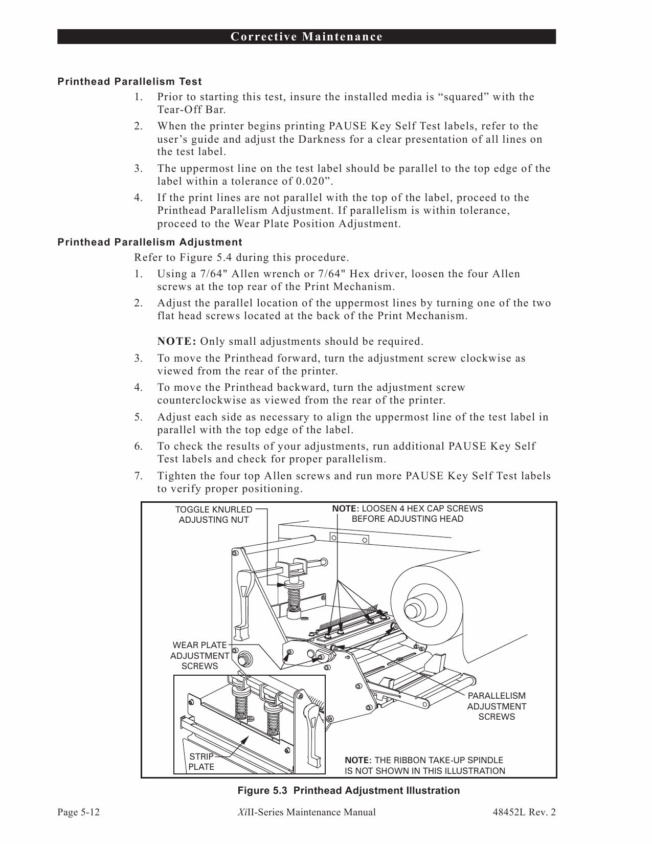 Zebra Label Z90 140 170 220 XiII Maintenance Service Manual-5